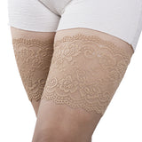 2Pairs Anti-Chafing Tight Bands Thigh Lace Leg Covers