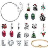 Christmas Advent Charm Calendar-LOVE Bracelet