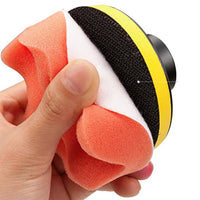 7pcs/Set Car Foam Polishing Pads Kit Buffing Polishing Waxing Foam Sponge Set Car Cleaning Pads(Not Included Drill)