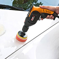 7pcs/Set Car Foam Polishing Pads Kit Buffing Polishing Waxing Foam Sponge Set Car Cleaning Pads(Not Included Drill)