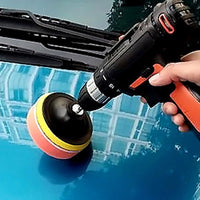7pcs/Set Car Foam Polishing Pads Kit Buffing Polishing Waxing Foam Sponge Set Car Cleaning Pads(Not Included Drill)