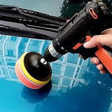 7pcs/Set Car Foam Polishing Pads Kit Buffing Polishing Waxing Foam Sponge Set Car Cleaning Pads(Not Included Drill)