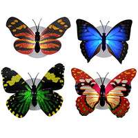 3D Butterfly LED Wall Stickers Pasted Night Light DIY Art Decor