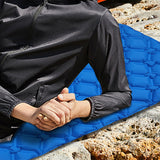 1PC Inflatable Sleeping Mat Moisture-Proof Sleeping Mat for Outdoor Tent