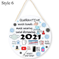 4pcs Christmas Tree Ceramic Ornaments Christmas Tree Decoration Christmas Pendant