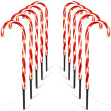 Set of 5pcs Battery Powered Christmas Candy Cane Lights