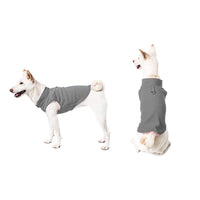Fleece Dog Vest with Leash Ring Pullover Pet Fleece Jacket