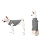Fleece Dog Vest with Leash Ring Pullover Pet Fleece Jacket