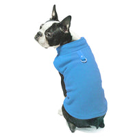 Fleece Dog Vest with Leash Ring Pullover Pet Fleece Jacket
