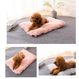 Pink - Plush Soft And Warm Pet Pad Soft Plush Mat comfortable Pet Sleeping Pad
