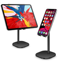 Height-Adjustable Mobile Phone Stand Holder Desk Table Mount Tablet Stand for Phone or Tablet
