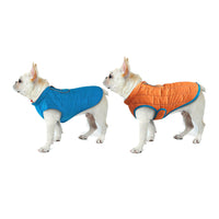 Reversible Waterproof Dog Jacket Soft Autumn and Winter Pet Dog Clothes Pet Warm Vest Coat