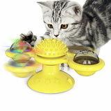 Funny Windmill Cat Toy Pet Turntable Teasing Interactive Toy