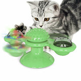 Funny Windmill Cat Toy Pet Turntable Teasing Interactive Toy
