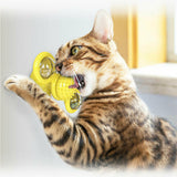 Funny Windmill Cat Toy Pet Turntable Teasing Interactive Toy