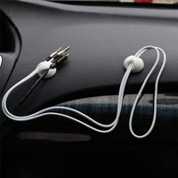 10pcs/Set Self-adhesive Cable Clips Cord Organizer Holder Set