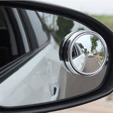 Blind Spot Car Mirror 360 Degree Rotatable Car Mini Mirror