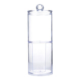 2 in 1 Swab Cotton Round Pads Holder Dispenser Makeup Organizer