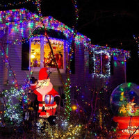 5M/10M Music Control LED String Lights with Remote Controller Battery Powered String Light Home Decoration Light