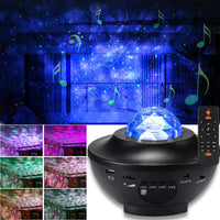 LED Projector Lights Galaxy Starry Ocean Wave Star Sky Night Light