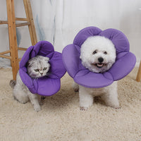 Pet Elizabethan Collar Soft Pet Collar Pet Dog Cat Adjustable Wound Healing Collar Anti-scratch Pet E-Collar