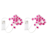LED Flower Shaped Fairy String Light Indoor Outdoor Decor