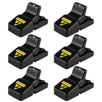 6Pcs Reusable Plastic Mouse Traps Mice Rat Snare Catcher
