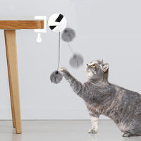 Electric Automatic Lifting Cat Ball Interactive Cat Teaser Toy Cat Playing Toy