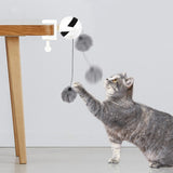 Electric Automatic Lifting Cat Ball Interactive Cat Teaser Toy Cat Playing Toy