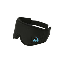 Bluetooth 3D Sleep Eye Mask Headphones Wireless Sleeping Eye Mask Soft 3D Eye Mask Music Player for Sleeping Black