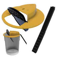 Slide Bucket Lid Mouse Trap with Ladder Auto Resetting Mouse Trap Reusable Mouse Rat Trap DIY Rodent Killer