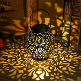 1pc Outdoor Solar Hanging Lantern Light Outdoor Garden Lamp