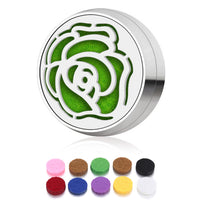 1pc Essential Oil Diffuser Clips for Face Masks Stainless Steel Magnetic Buckle Face Mask Clip