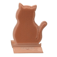 1pc Cat Self Groomer Brush Cat Face Massager Pet Rubbing Post
