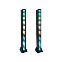 32 LED RGB Bluetooth Car Atmosphere Light Sound or App Control Light Bar Strip Light
