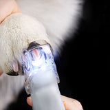 LED Light Pet Nail Clipper 5X Magnification Nail Clippers Pet Dog Cat Nail Trimmer