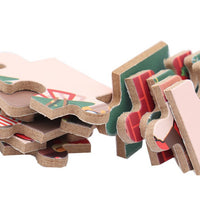 60 Piece Christmas Puzzle for Kids DIY Assembly Puzzle Educational Toy