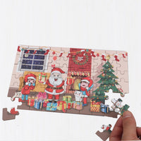 60 Piece Christmas Puzzle for Kids DIY Assembly Puzzle Educational Toy