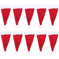 Mini Christmas Santa Hats Cutlery Holders Fork Knife Holders