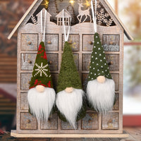Faceless Gnome Christmas Ornaments Xmas Tree Hanging Decorative Home Deocr