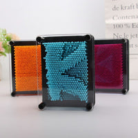 3D Pin Art Sculpture Toy Pin Art Board for Kids Education Toy