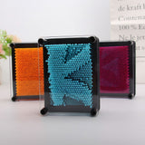 3D Pin Art Sculpture Toy Pin Art Board for Kids Education Toy