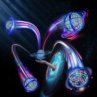 Flying Ball Spinner Boomerang Toy Tricks Hand Operated Drone