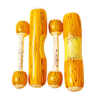 4Pcs Inflatable Battle Logs Toys Floating Pool Toy