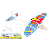 Rechargeable Foam Airplane Kit Hand Launch Throwing Plane Model Outdoor Toy