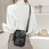 Women Mini Mobile Phone Bag Leather Cross body Purse Shoulder Pouches