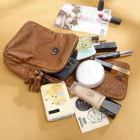 Women Mini Mobile Phone Bag Leather Cross body Purse Shoulder Pouches