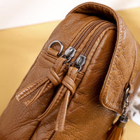 Women Mini Mobile Phone Bag Leather Cross body Purse Shoulder Pouches