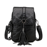 Women Mini Mobile Phone Bag Leather Cross body Purse Shoulder Pouches