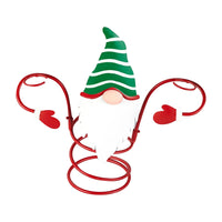 Christmas Wine Bottle and Glass Holder Stand